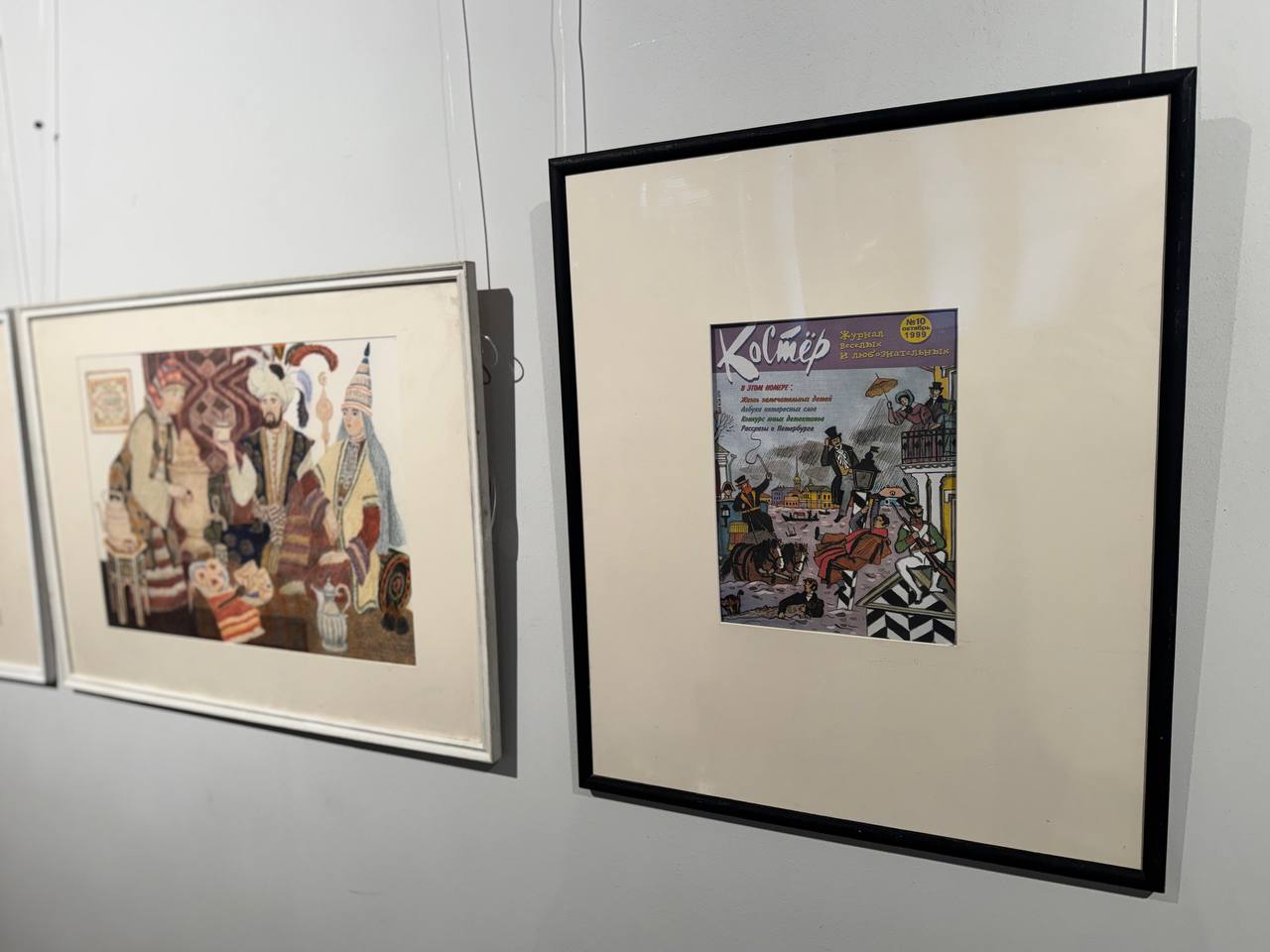 Графику Шамиля Ворошилова экспонируют в училище имени Рериха3