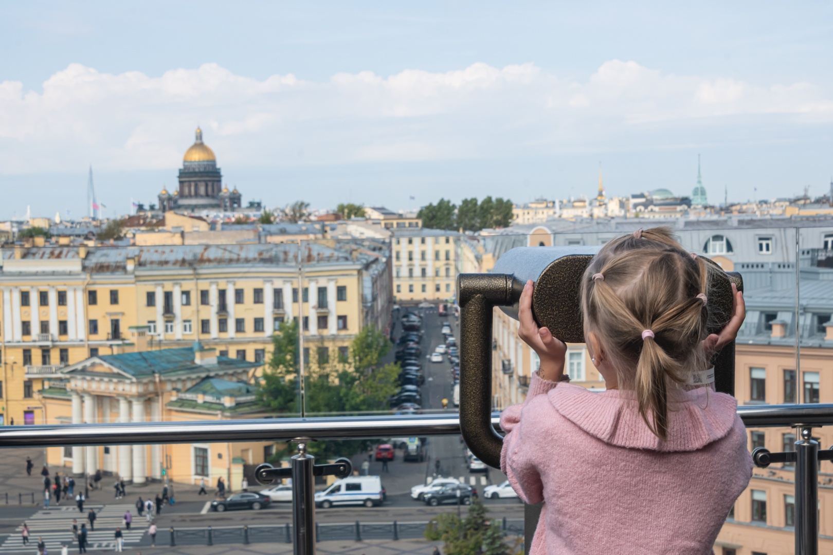 В центре Петербурга открылась бесплатная смотровая площадка