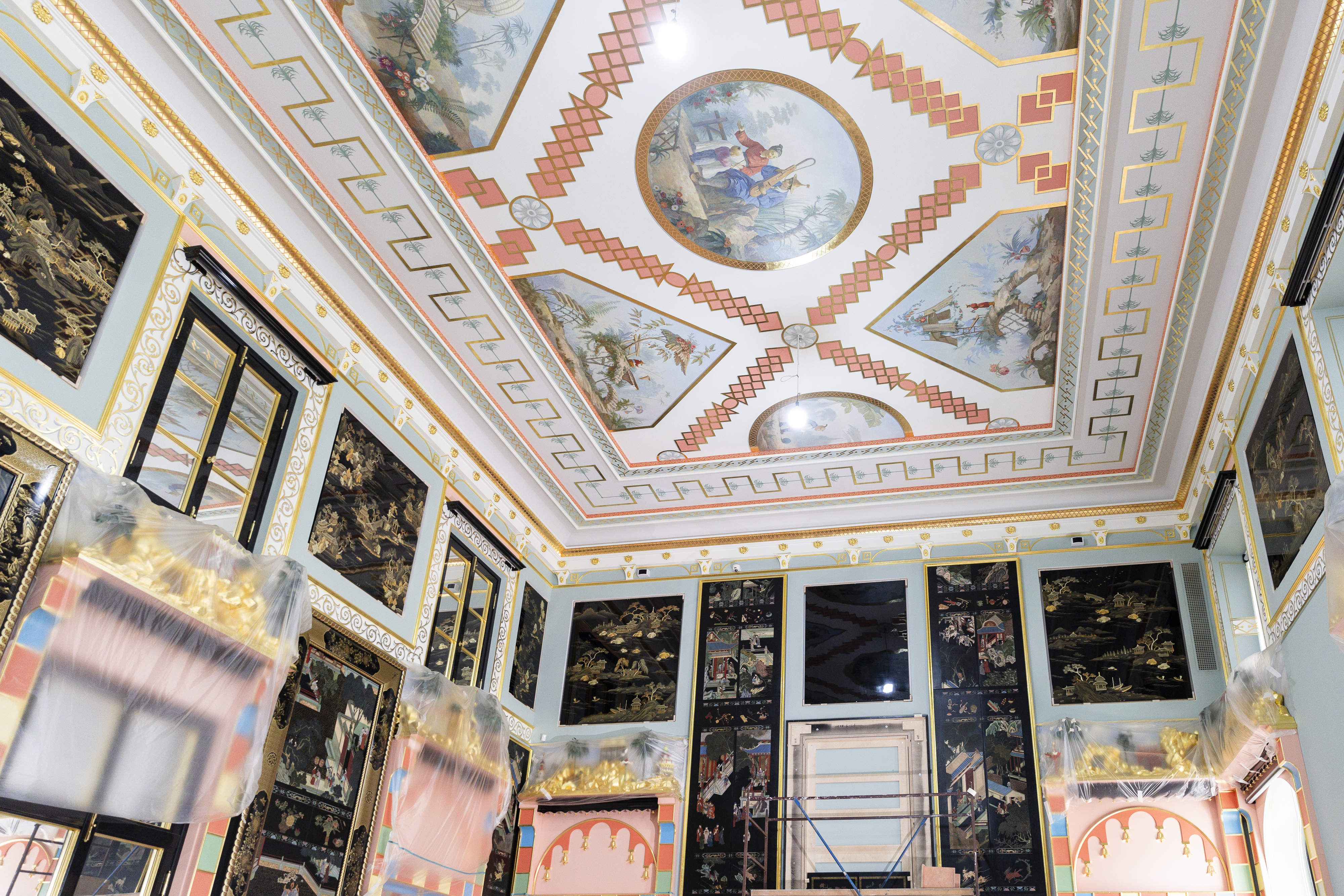 В июне Музей-заповедник «Царское Село» откроет возрожденный Китайский зал 14