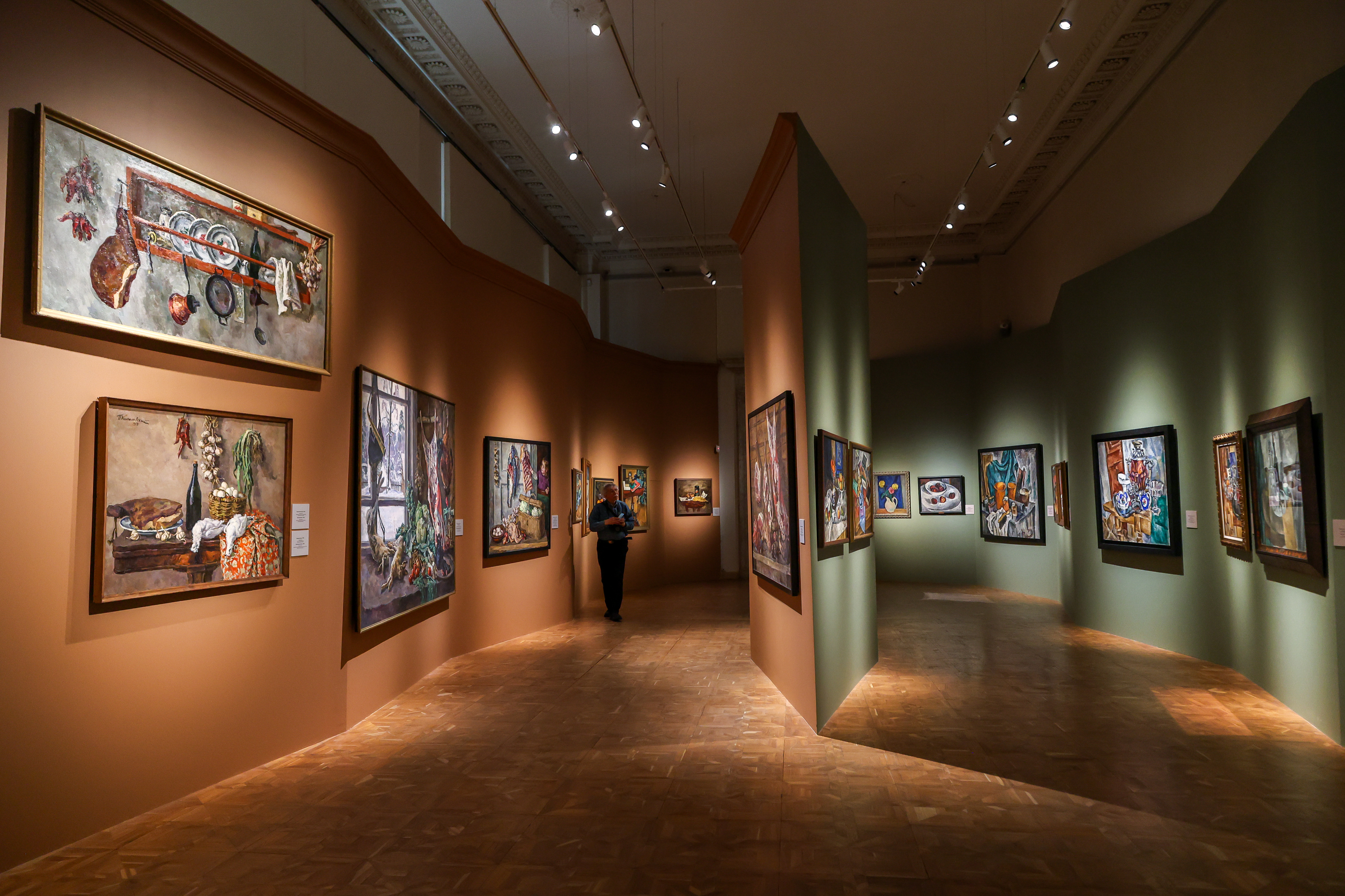 Выставка к 150-летию Петра Кончаловского открылась в Русском музее11