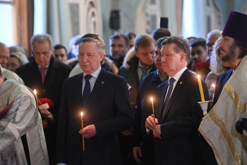 В Петропавловском соборе состоялись мероприятия, посвященные 300-летию со дня смерти Петра Великого