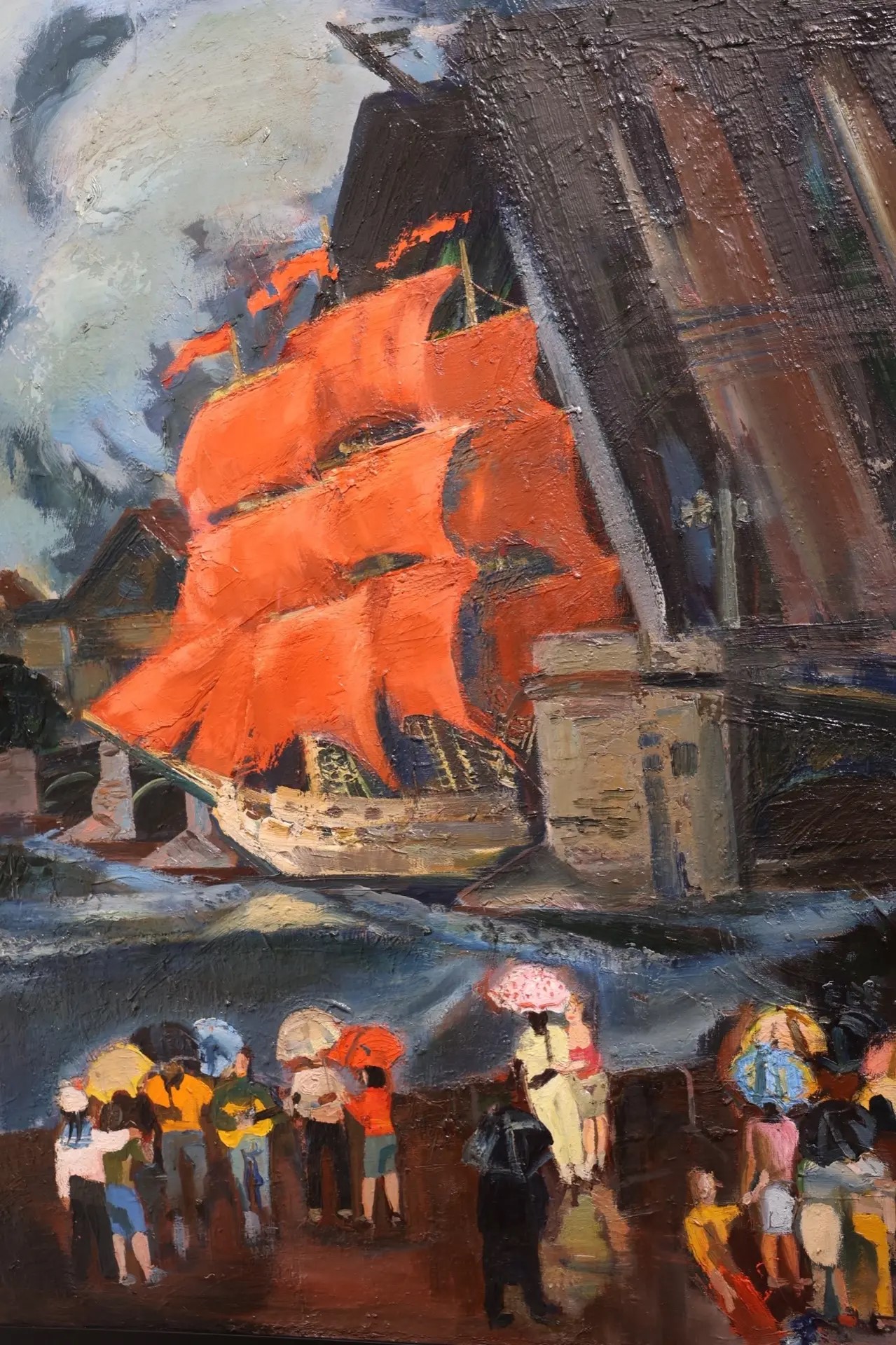 Ленинградский пейзаж экспонируют в Плёсе1