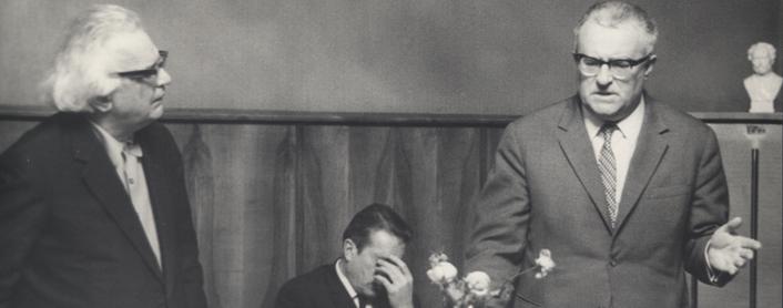 Обложка: композитор Георгий Свиридов: «В Москве нет тайны».