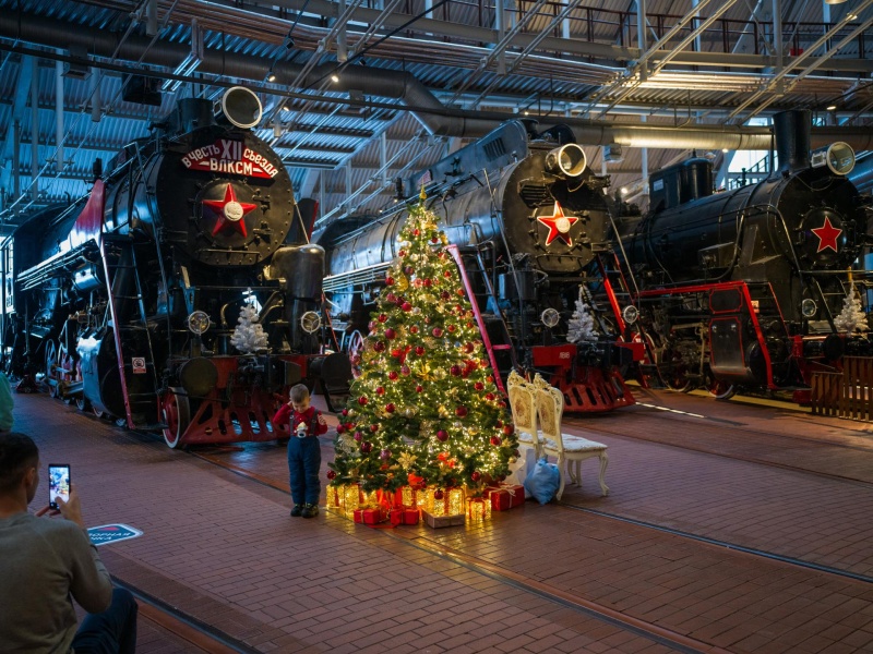 В Музее железных дорог России дети встретятся с Каем и Гердой