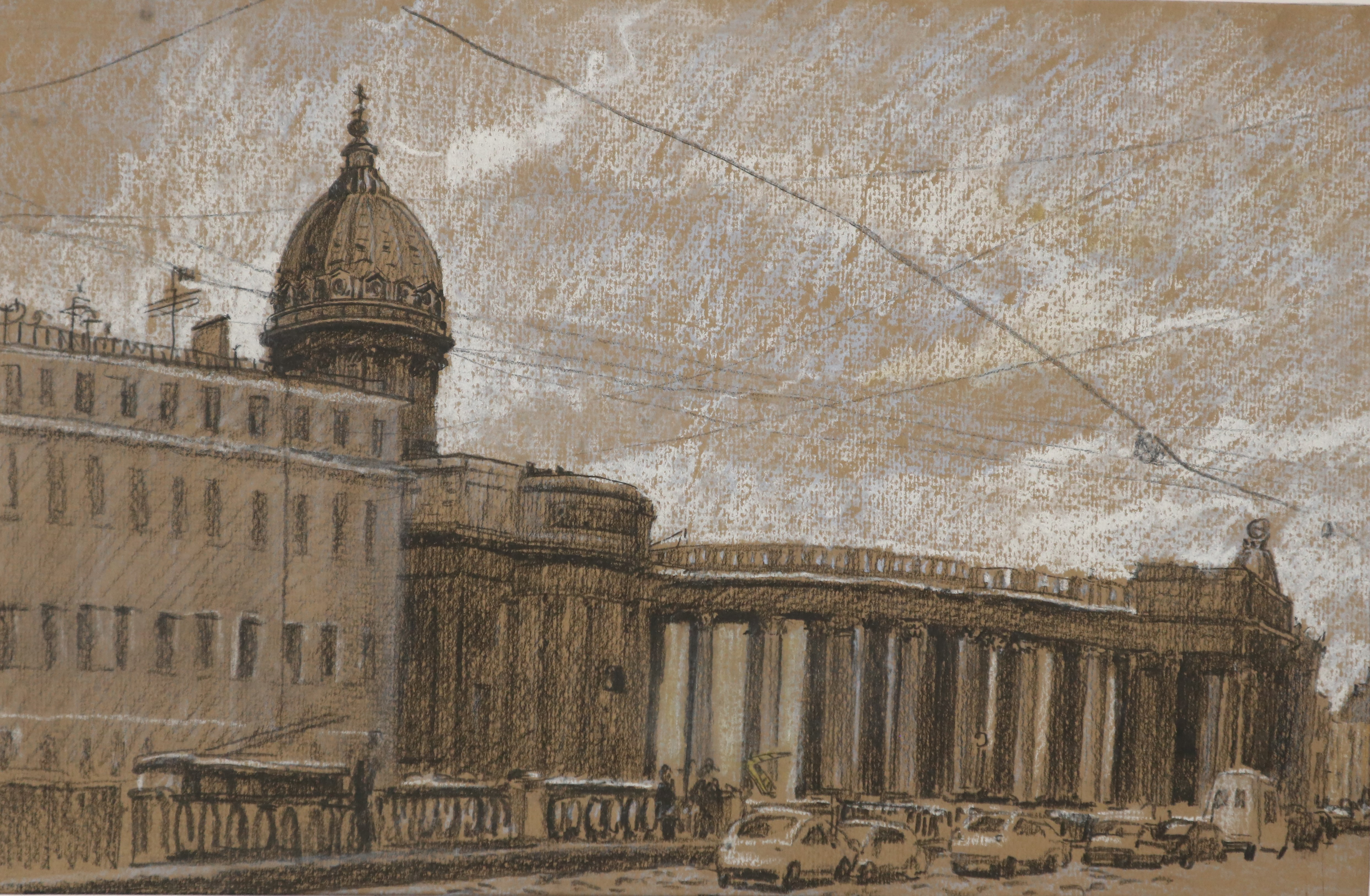 В Библиотеке Маяковского покажут «Петербург в графике» 7