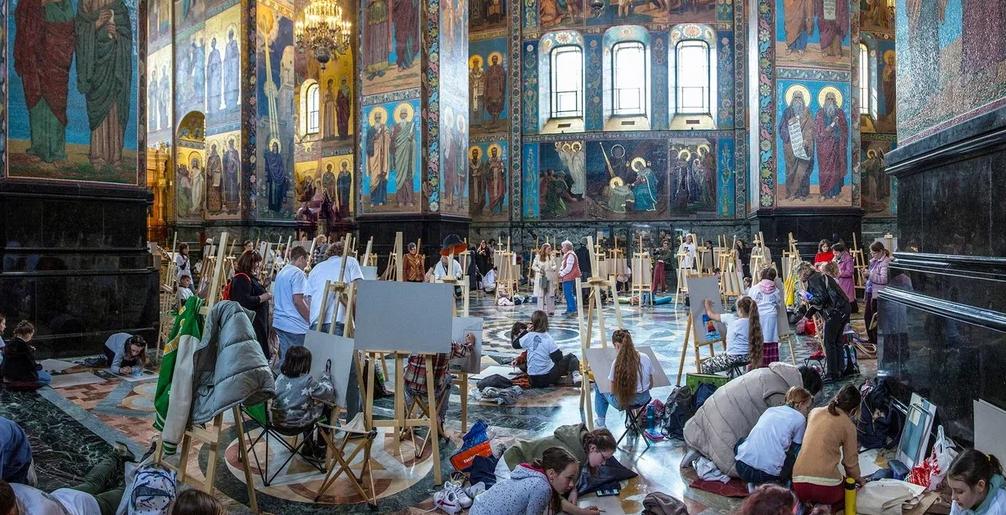 В Северной столице стартует проект «Дети рисуют в Храме»