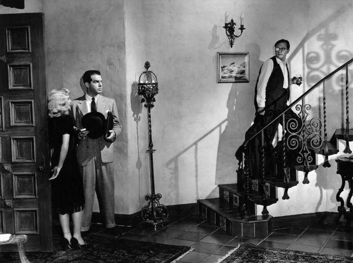 Фильм "Двойная страховка" (США, 1944). Фильм перешел в общественное достояние.