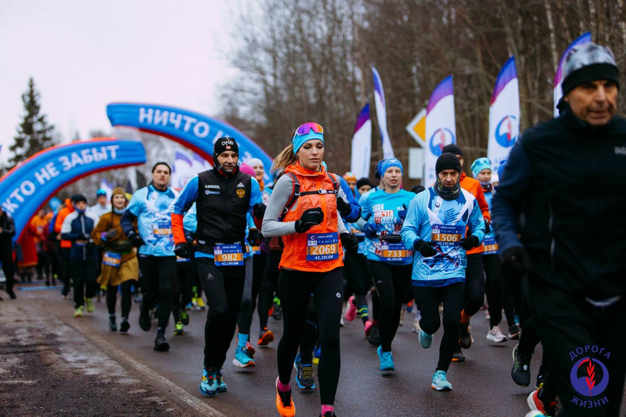 Более 7000 бегунов присоединятся к марафону «Дорога жизни» в Ленобласти 3