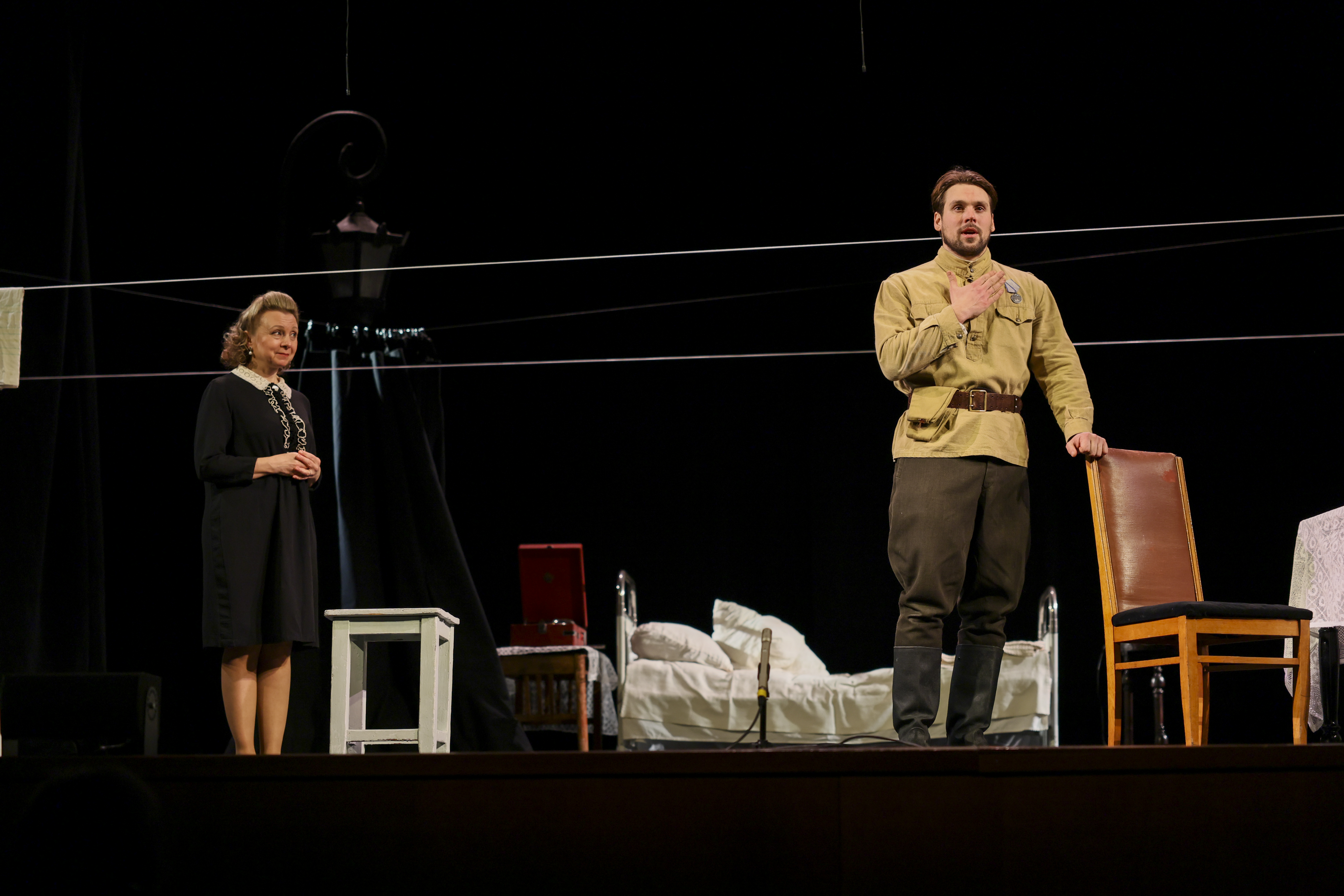 Спектакль «Отпуск по ранению» покажут в преддверии Дня Победы6