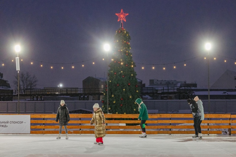 В Музее железных дорог откроют каток