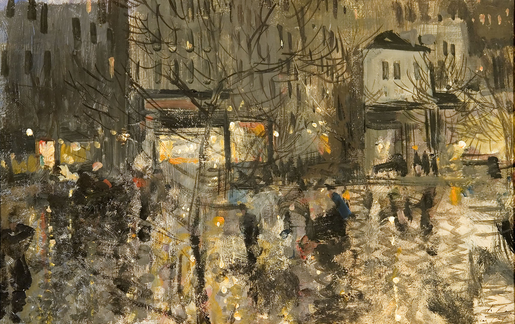 Константин Коровин. Париж. После дождя. 1897