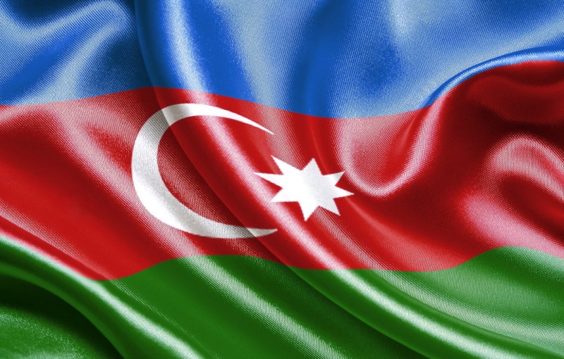 Заставка: Азербайджанский флаг. Фото: www.goodfon.ru