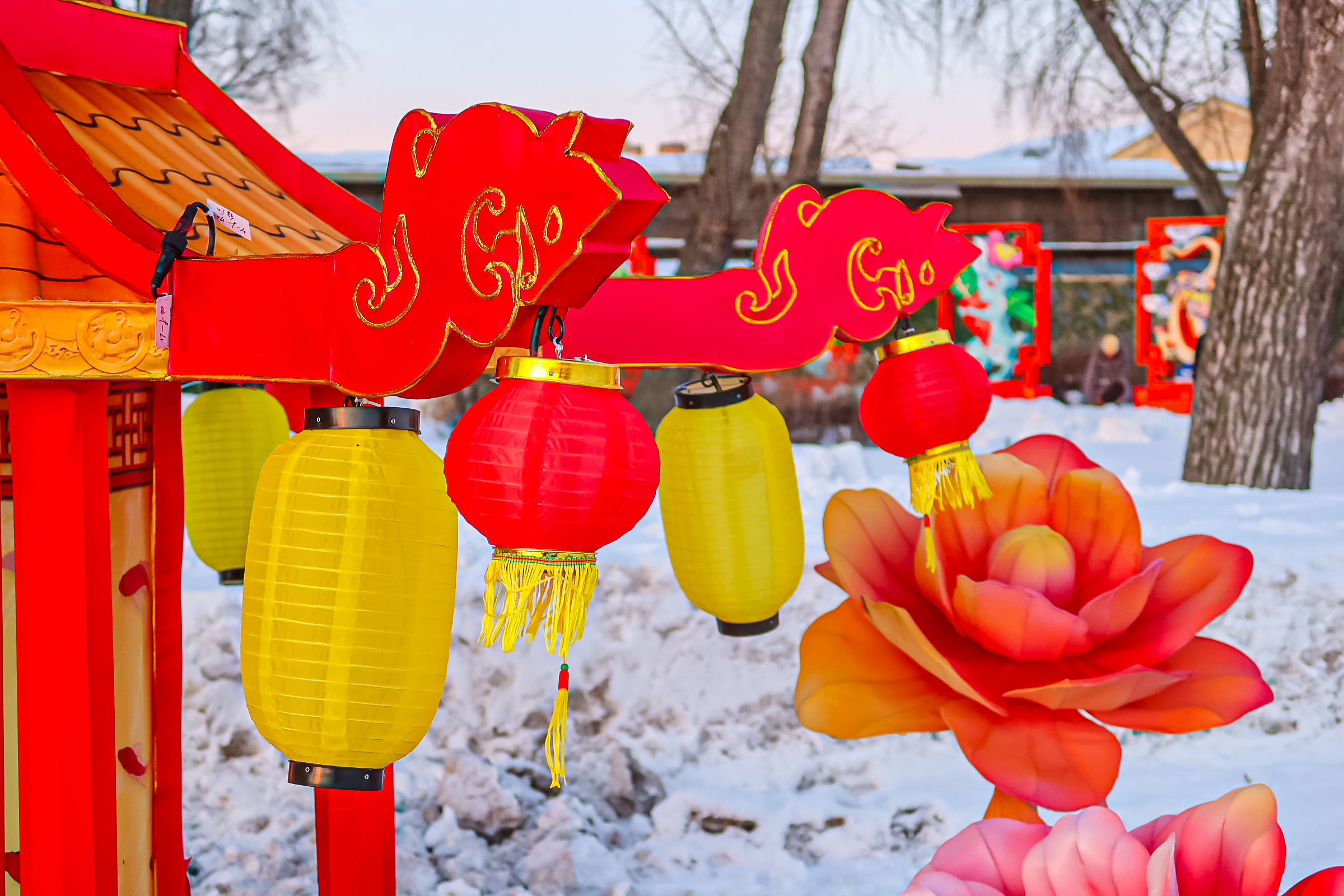 Драконы и фениксы из Цзыгуна поселились на Заячьем острове10