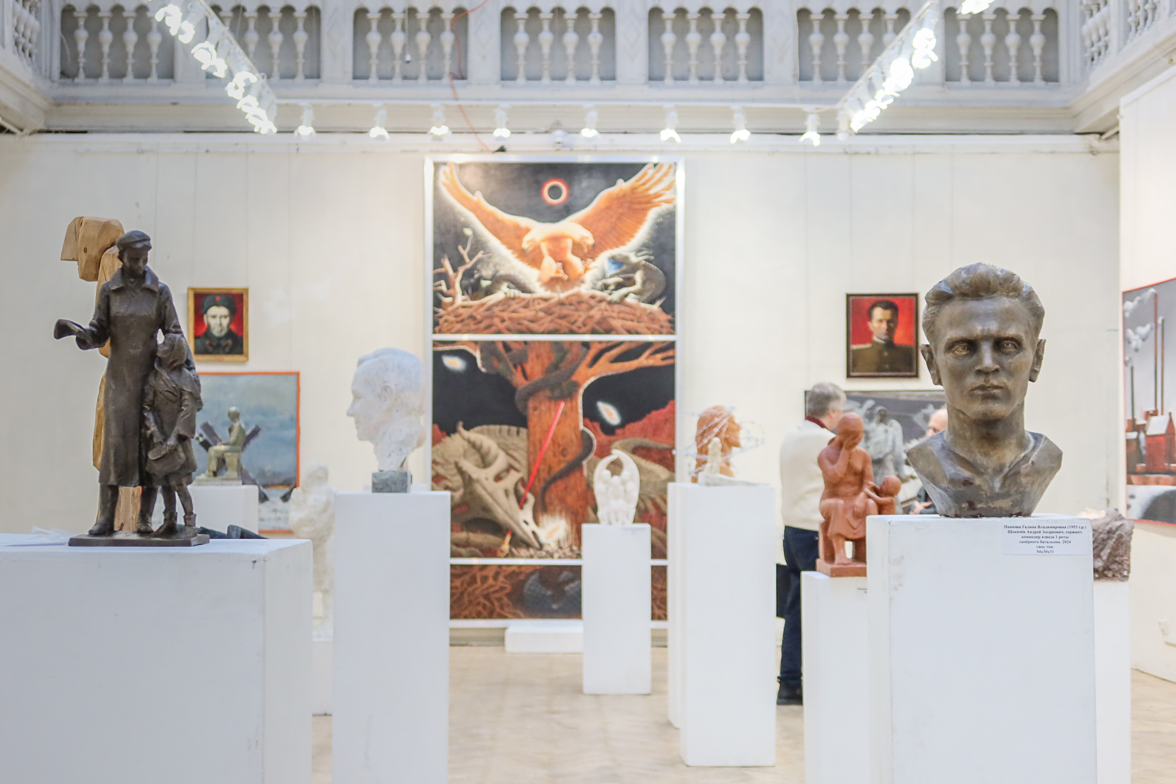 Выставка «Подвигу блокадного Ленинграда посвящается» открылась в Союзе художников4