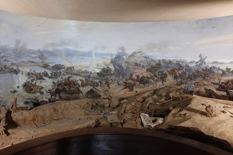 В Музее артиллерии представят отреставрированную диораму «Форсирование Днепра»