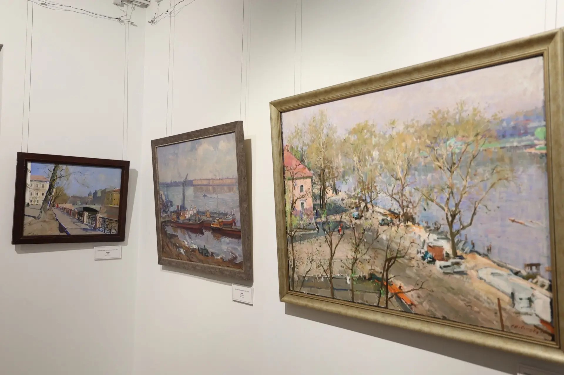 Ленинградский пейзаж экспонируют в Плёсе1