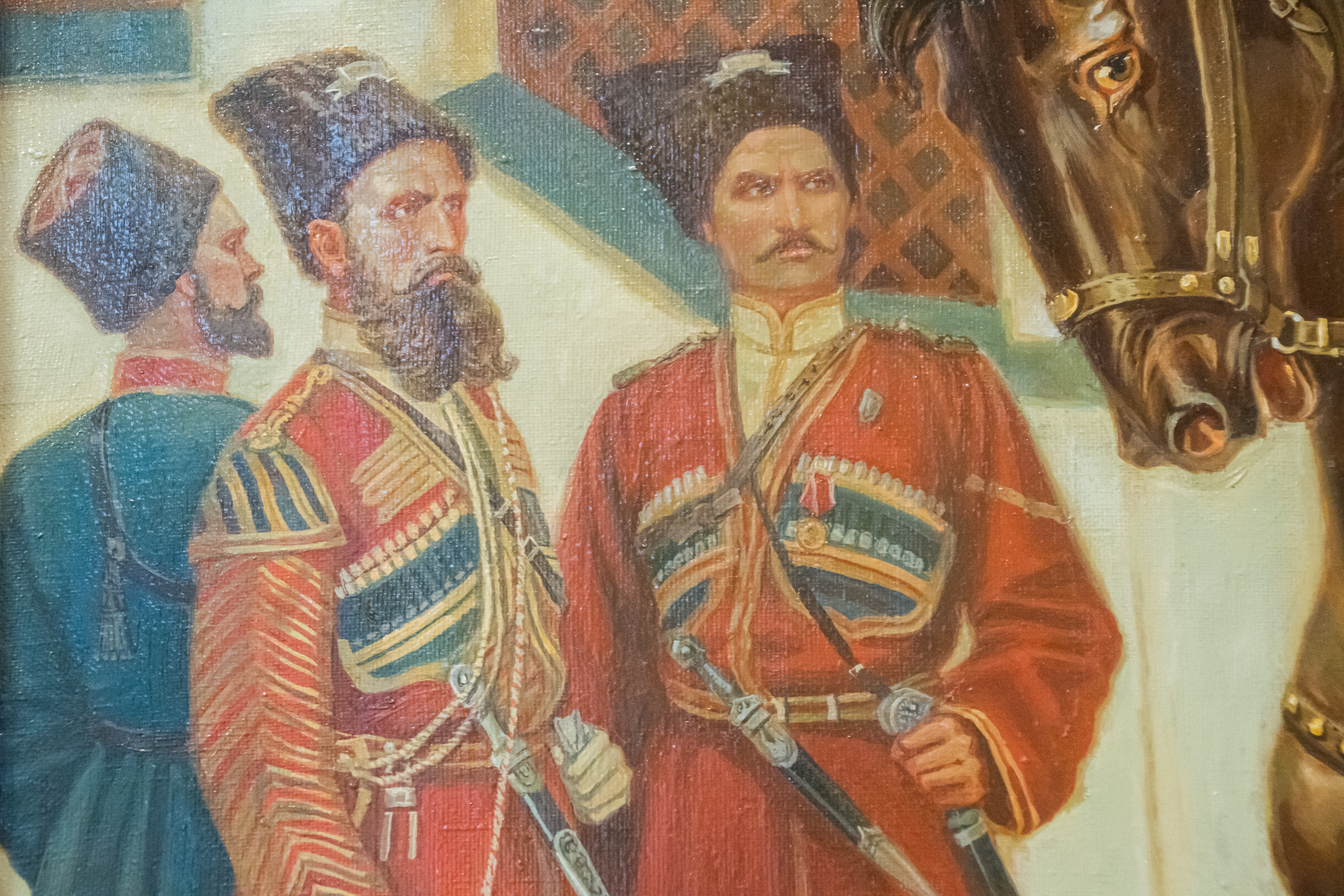 В медиацентре «Культура Петербурга» открылась выставка картин о героях разных эпох 12