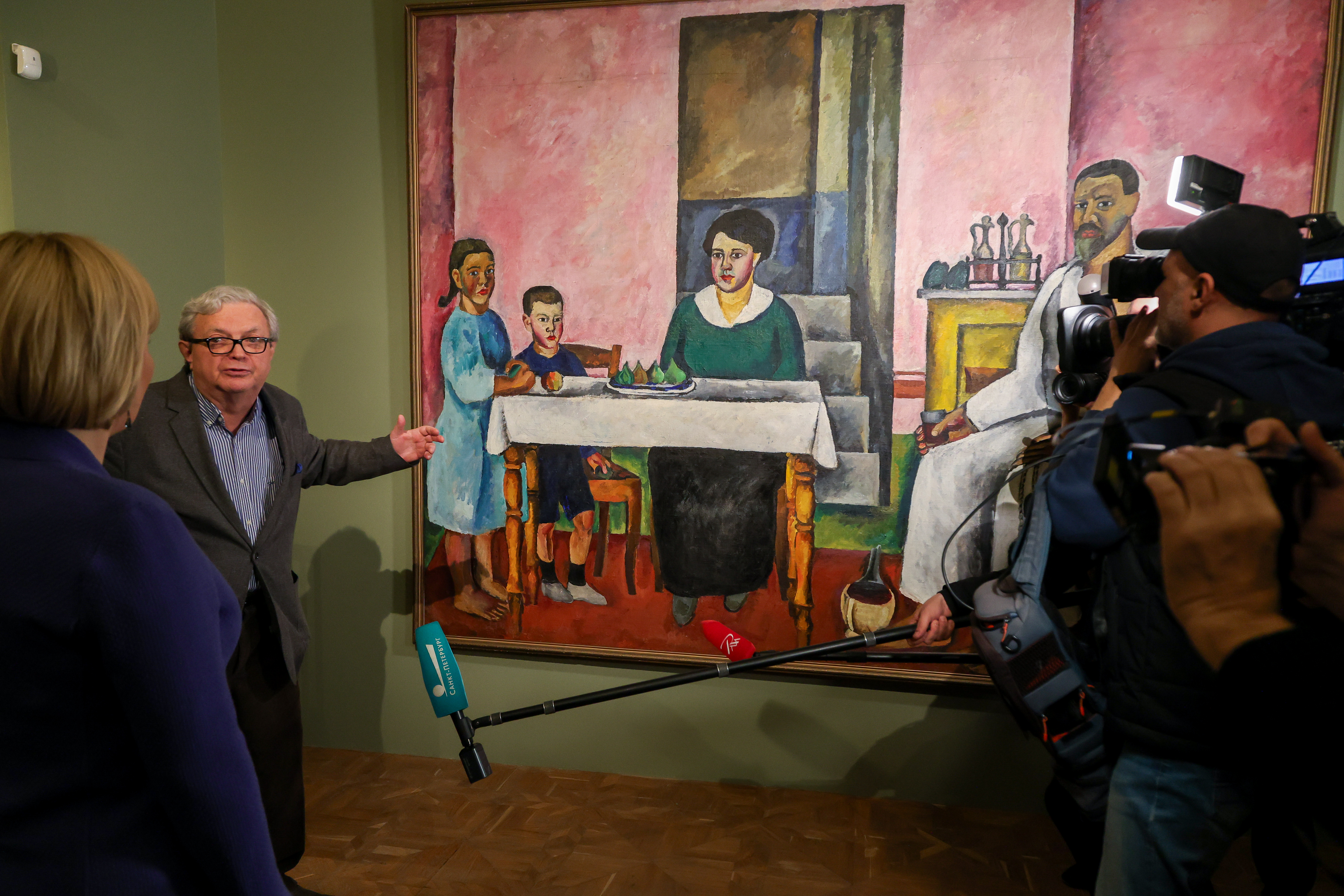 Выставка к 150-летию Петра Кончаловского открылась в Русском музее9