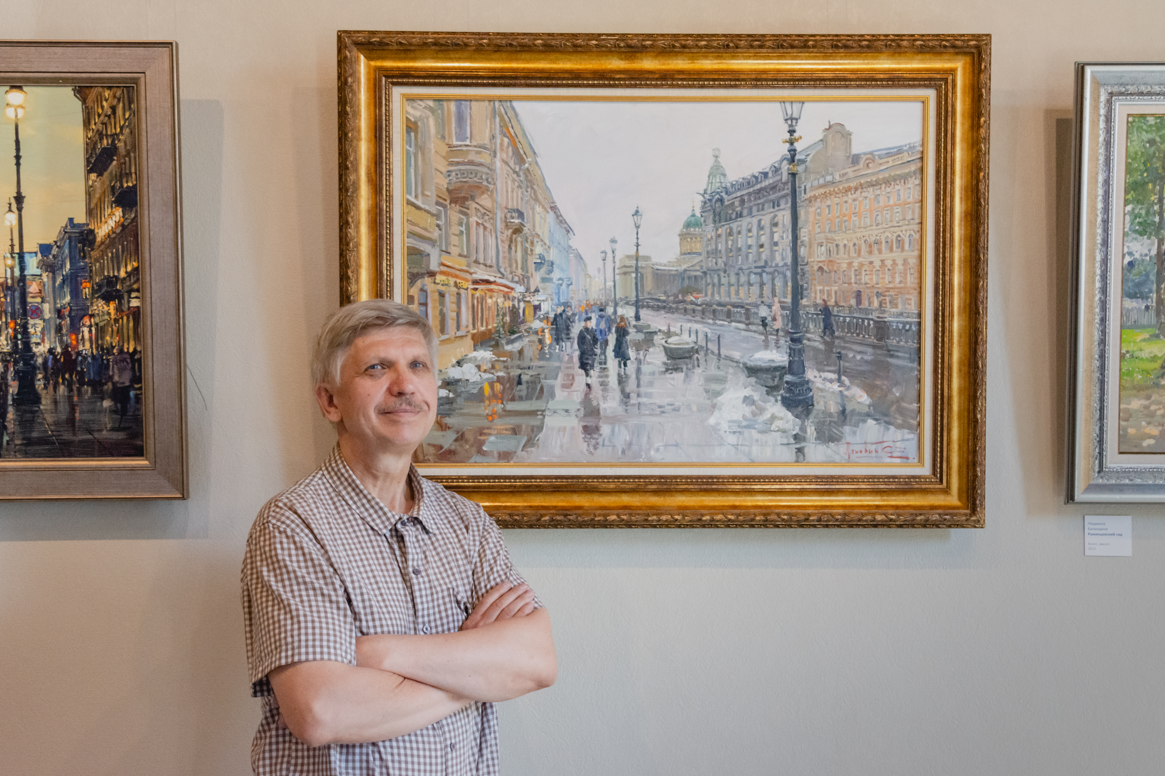 Союз художников открыл выставку в медиацентре «Культура Петербурга» ко Дню города7