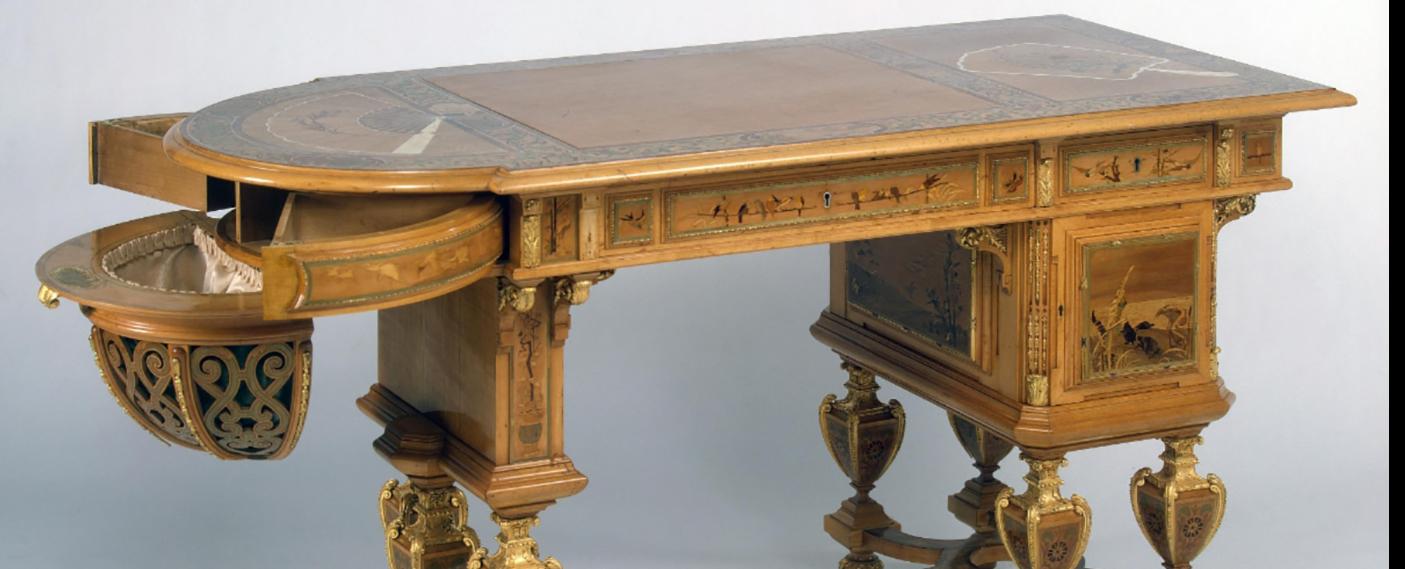 Обложка: Стол дамский письменный и для рукоделия. Санкт-Петербург. 1889. Фабрика Н. Ф. Свирского. По рисунку Н. В. Набокова.