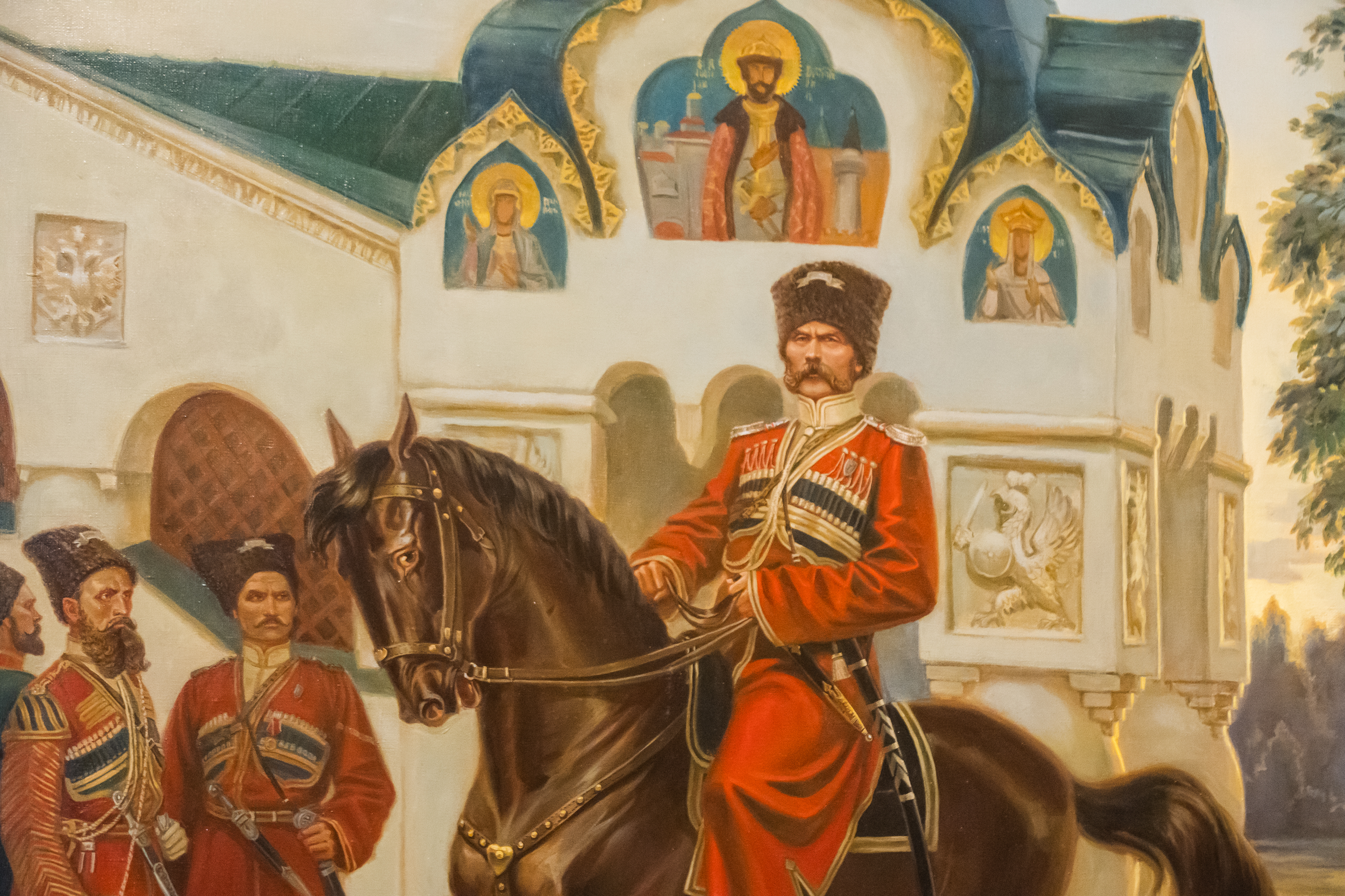 В медиацентре «Культура Петербурга» открылась выставка картин о героях разных эпох 11