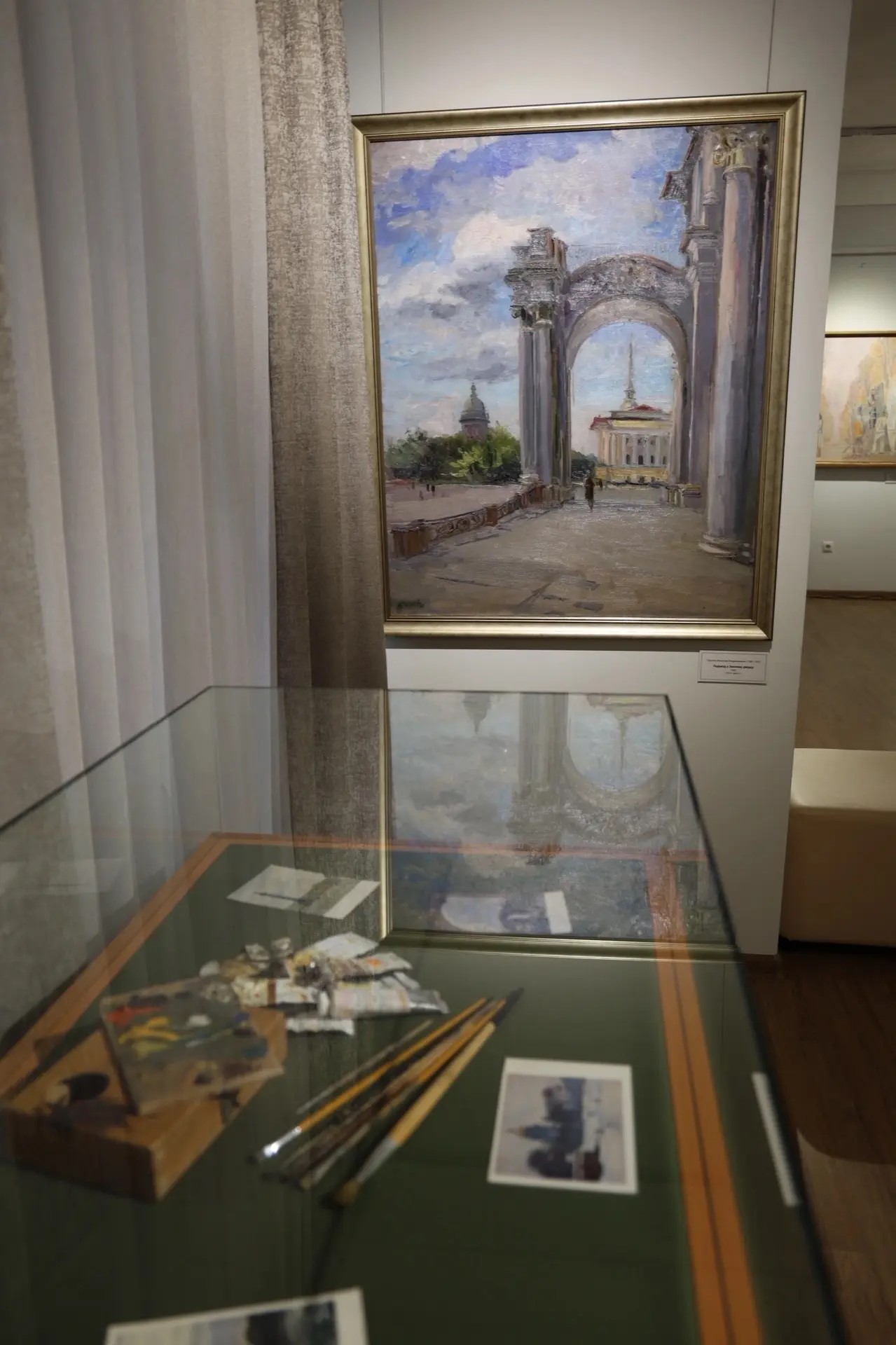 Ленинградский пейзаж экспонируют в Плёсе2