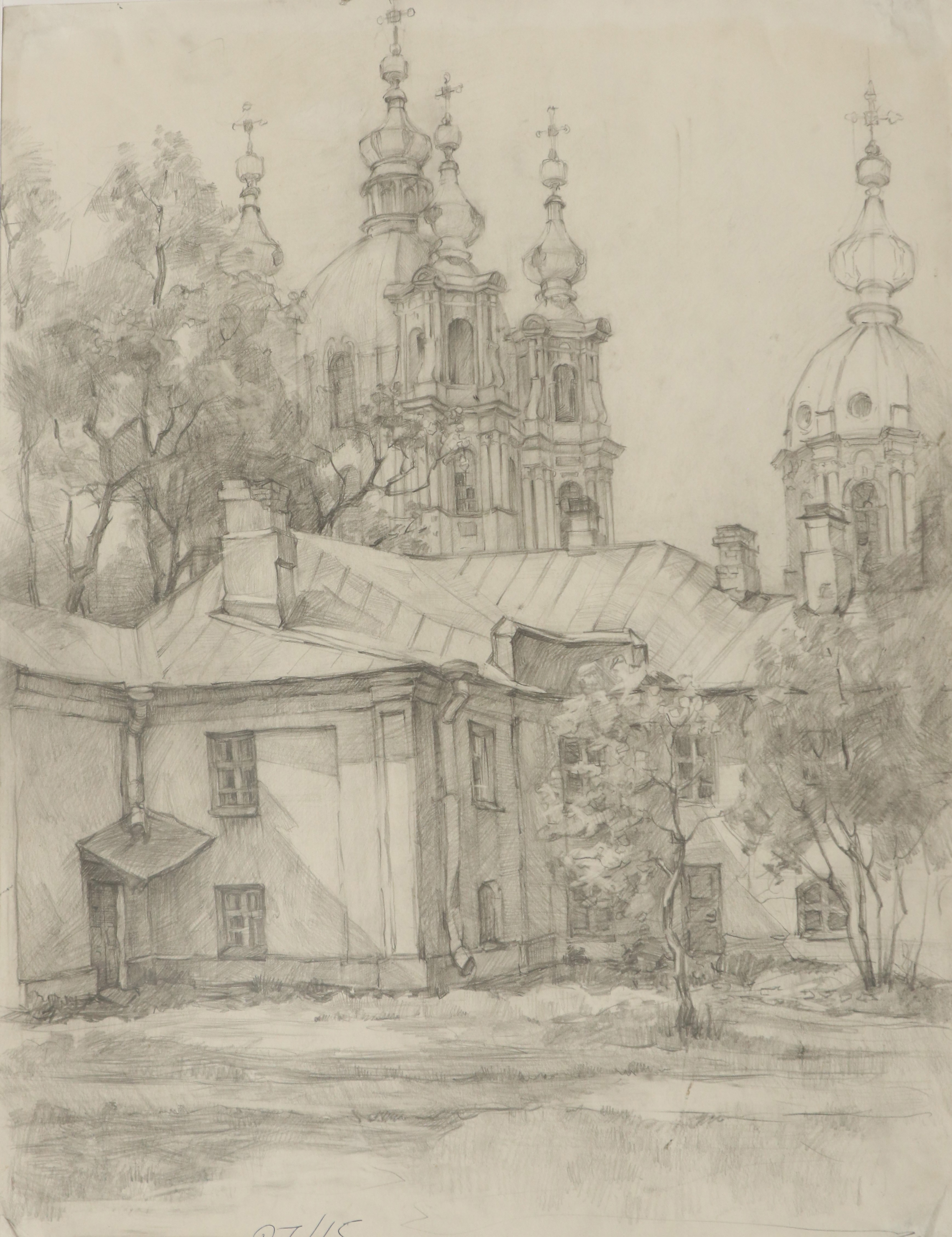 В Библиотеке Маяковского покажут «Петербург в графике» 1