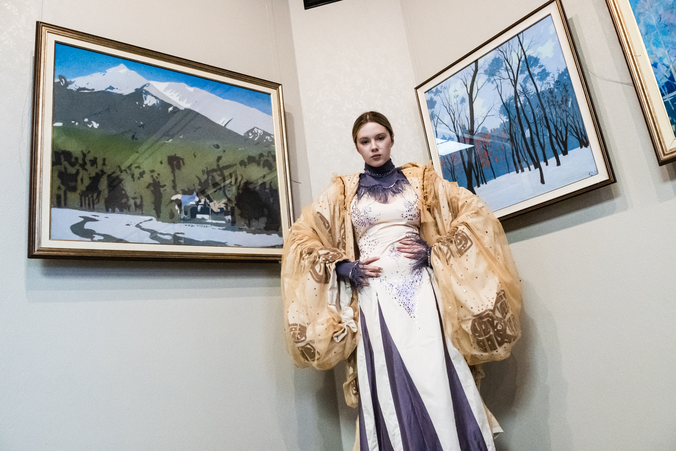 Вся красота зимы предстала на выставке Петра Гамаюнова7