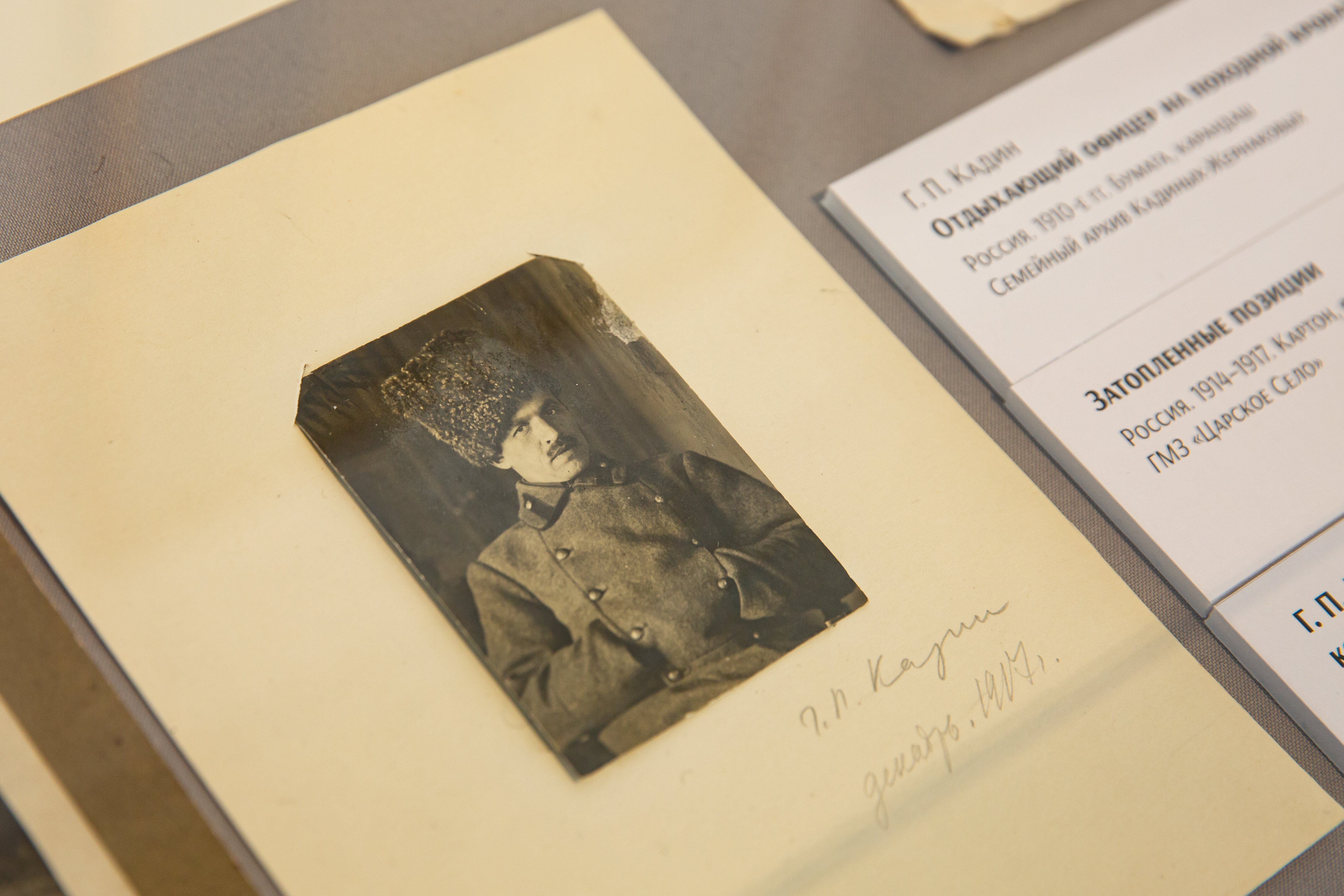 Выставка памяти Георгия Кадина начала работу в Царском Селе5