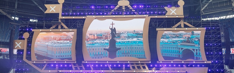 «Петровские Ассамблеи 3.2.1» Масштабный музыкальный фестиваль на «Газпром Арене» (2 июня 2024 года)