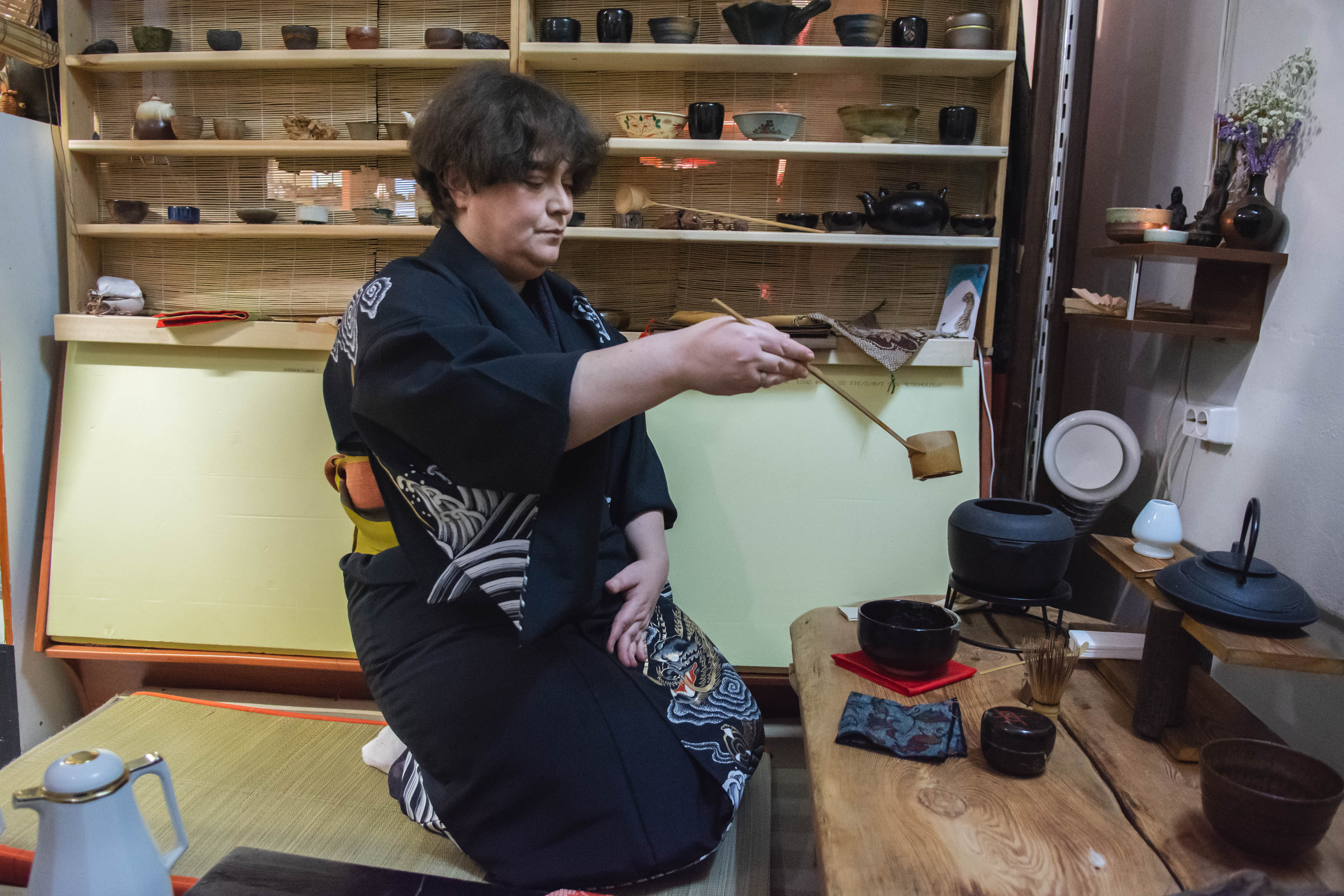 Мастер поделился секретами японской чайной церемонии