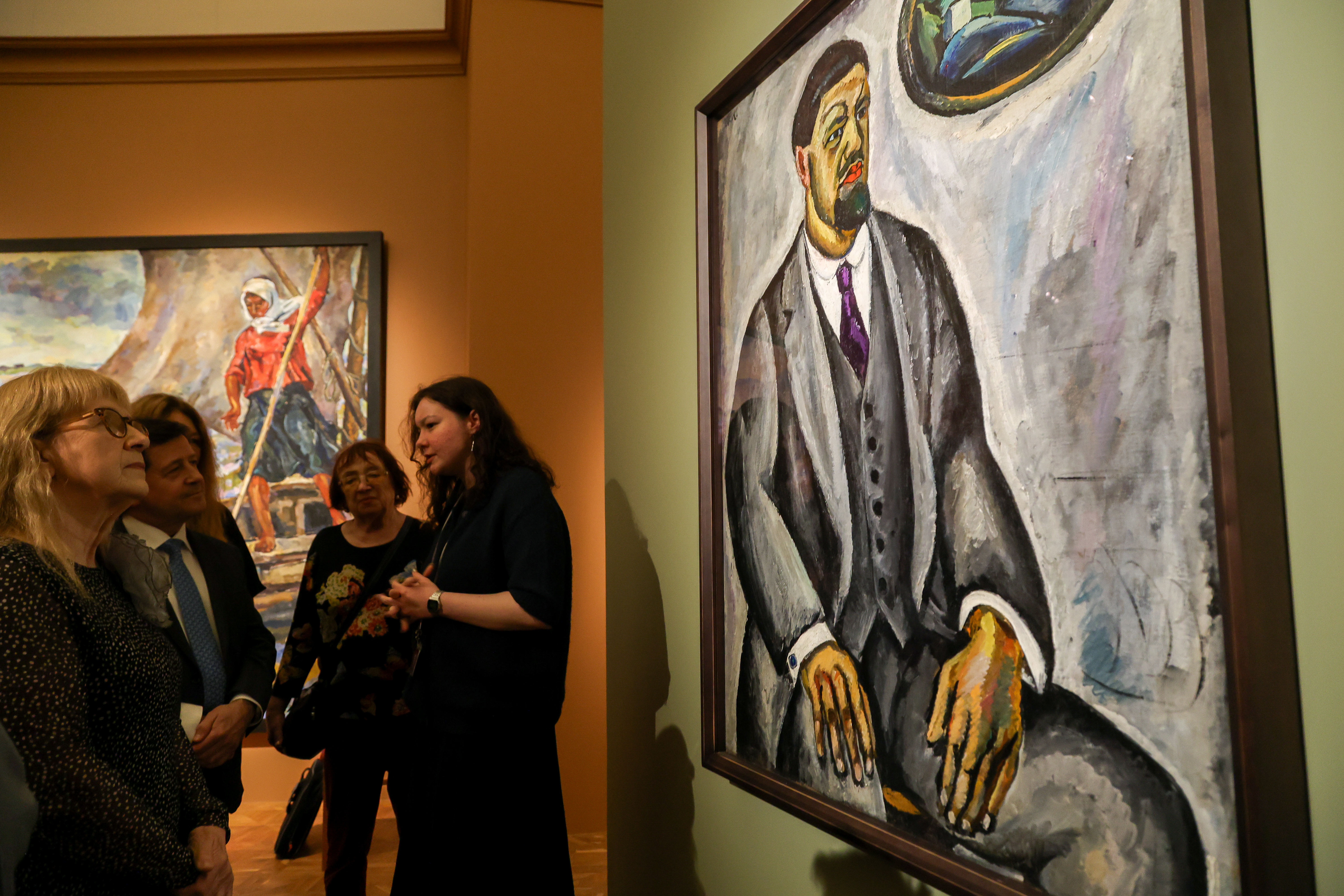 Выставка к 150-летию Петра Кончаловского открылась в Русском музее4