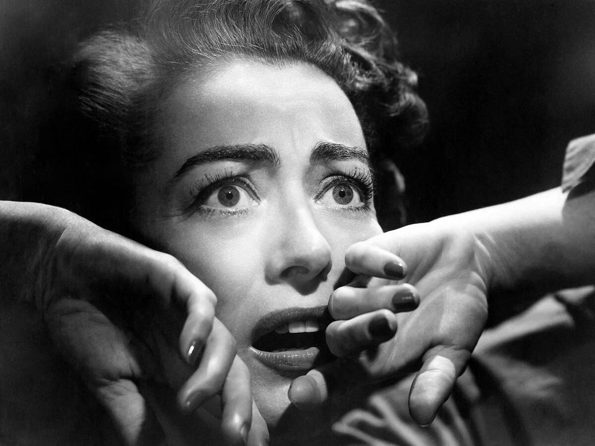 Фильм "Внезапный страх" (США, 1952). Фильм перешел в общественное достояние