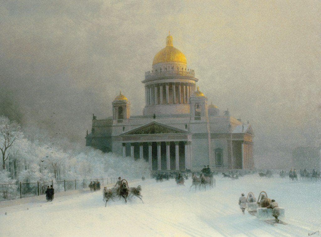 Петербург в картинах Айвазовского
