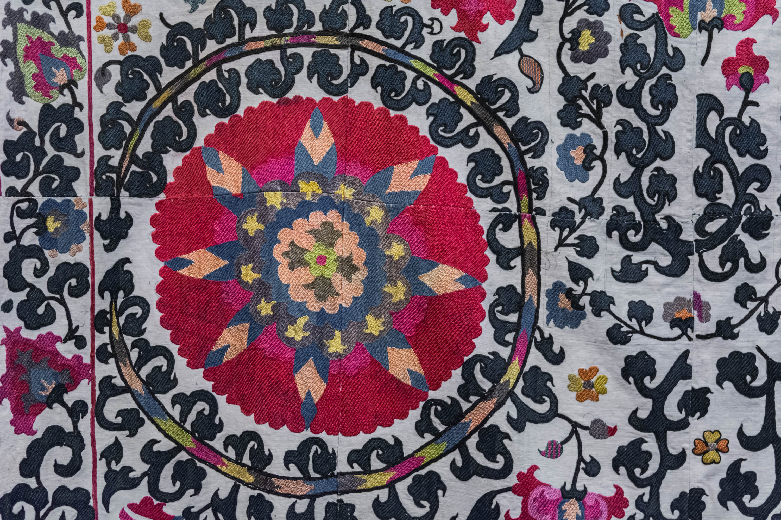 Шелковые нити Узбекистана — традиционные вышивки и ткани5