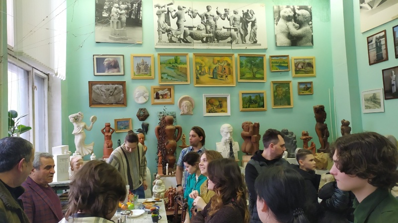 В «День скульптора» двери мастерских художников откроются для всех желающих
