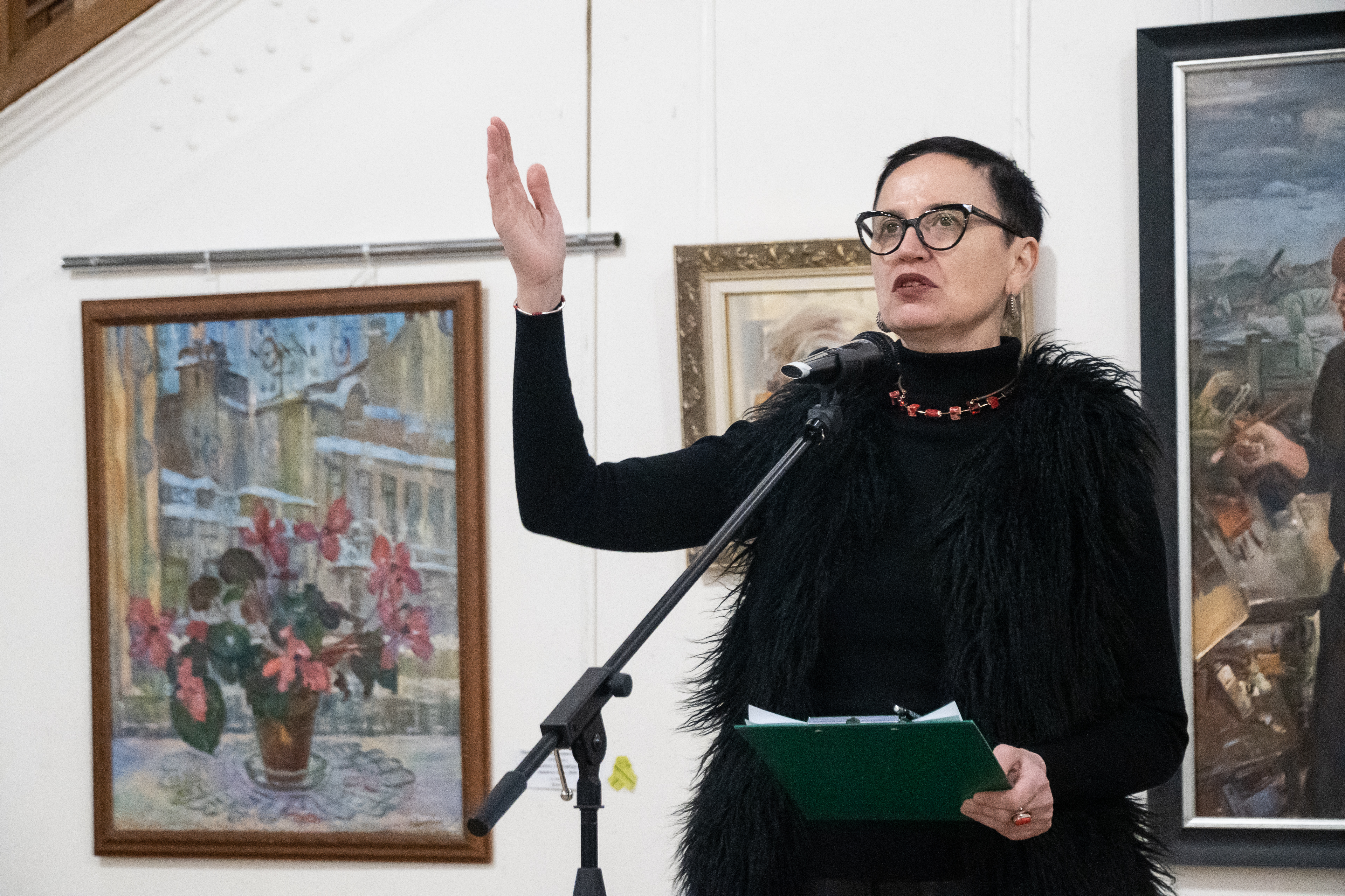 Юных победителей конкурса «Непокорённый Ленинград» наградили в Союзе художников2