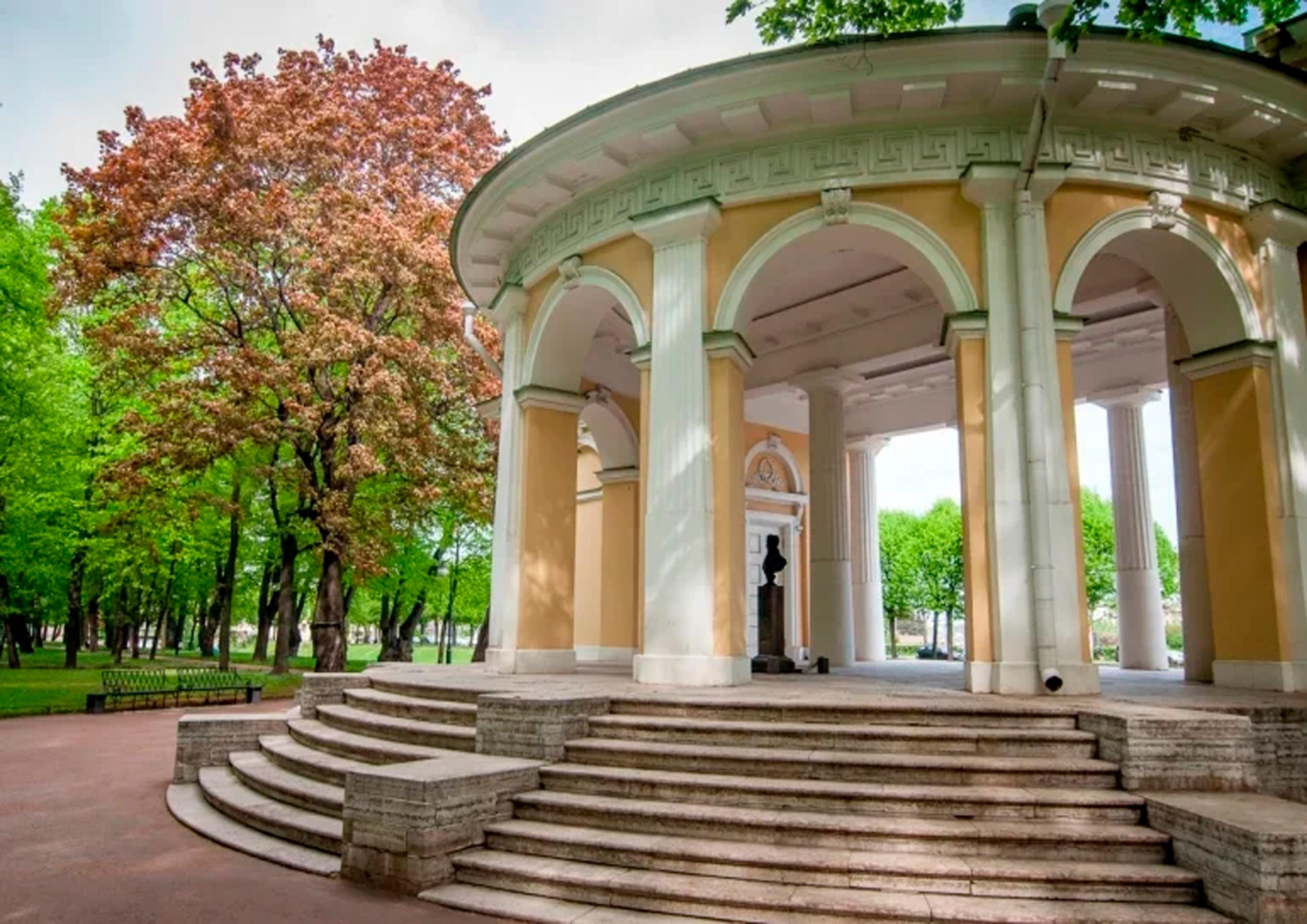 фото михайловского сада в санкт петербурге