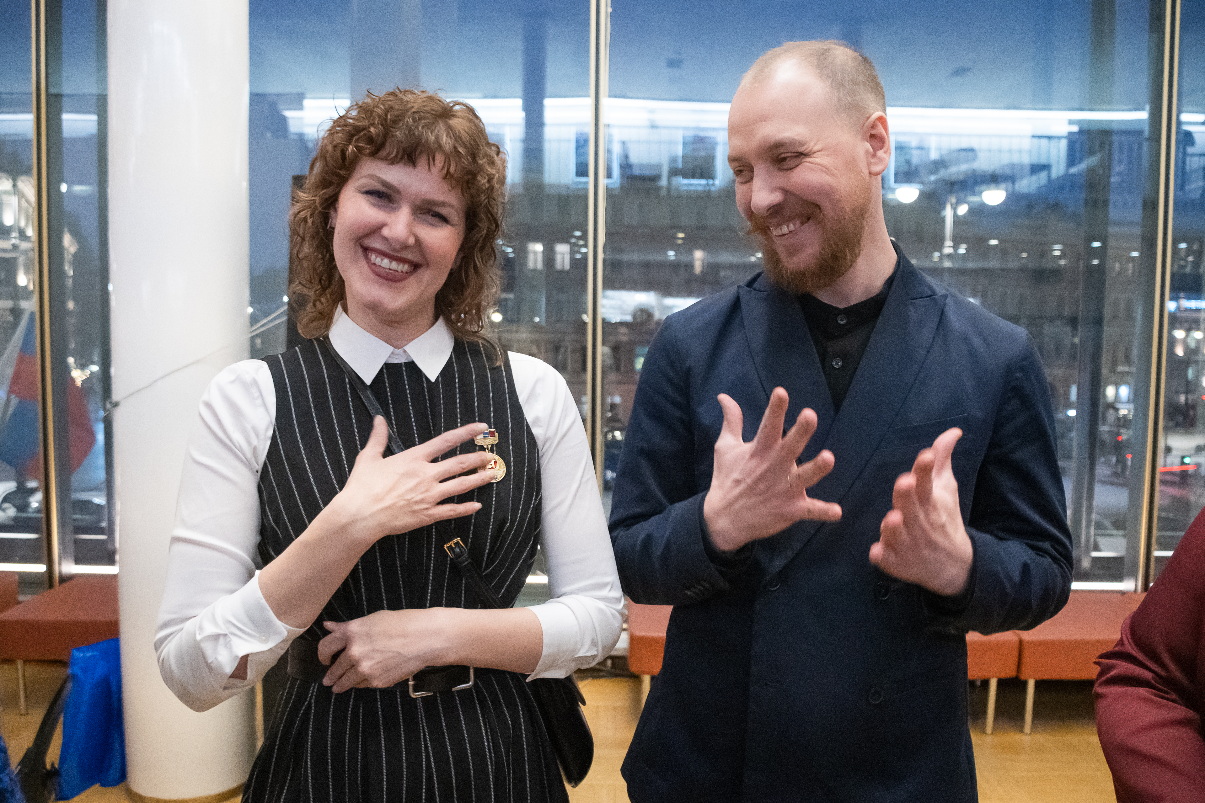 В БКЗ «Октябрьский» отметили 100-летие Всероссийского общества глухих11