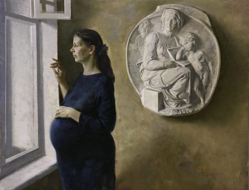 «Отечество» - выставка Александра Новосёлова в училище имени Рериха7