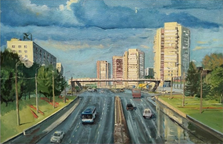 В библиотеке №2 им. М. Горького представят юбилейную выставку купчинца Константина Васильева