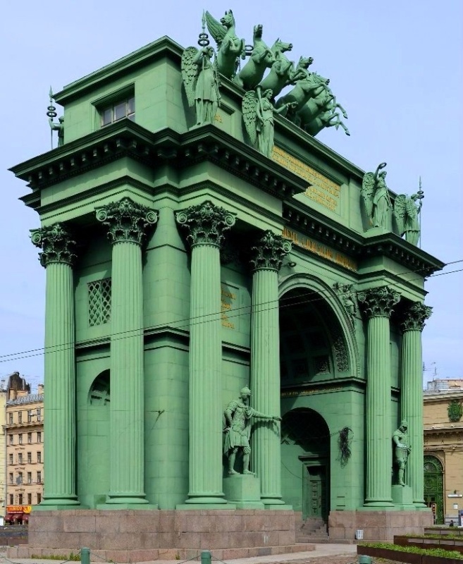 Государственный музей городской скульптуры. Нарвские Триумфальные ворота