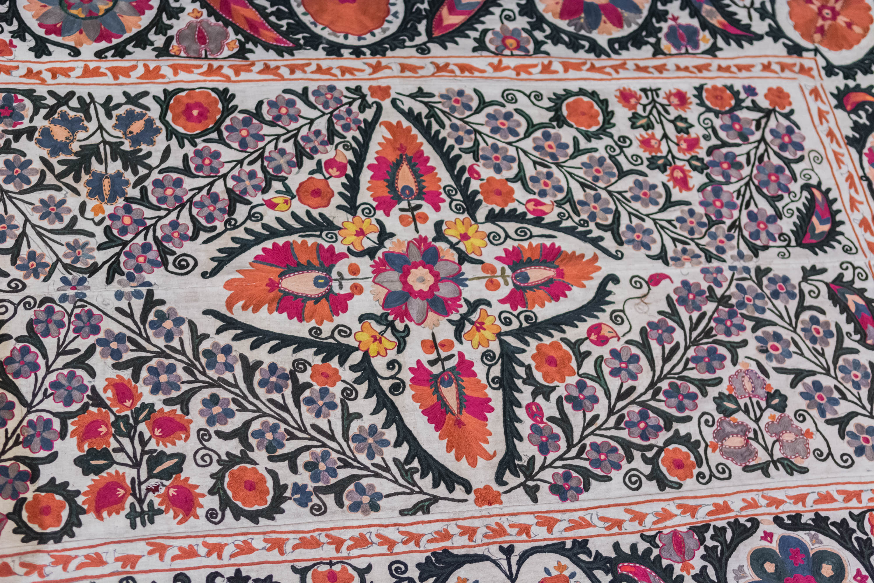Шелковые нити Узбекистана — традиционные вышивки и ткани6