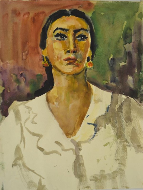 В Петербурге покажут творчество первой профессиональной художницы Татарстана6