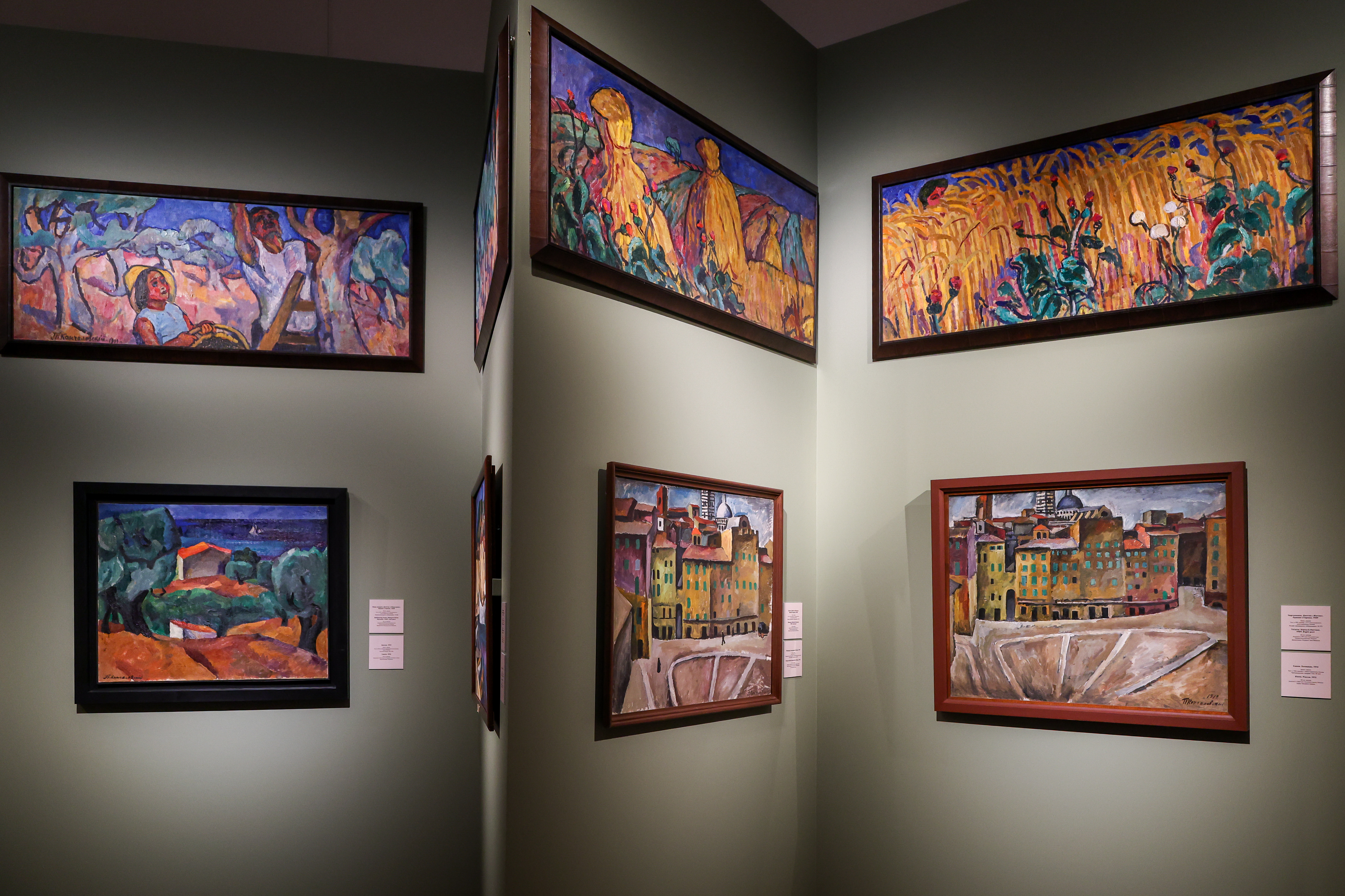 Выставка к 150-летию Петра Кончаловского открылась в Русском музее9