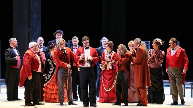 Опера Прокофьева «Игрок». Источник: vk.com/mariinsky. Правообладатель: vk.com/mariinsky. 