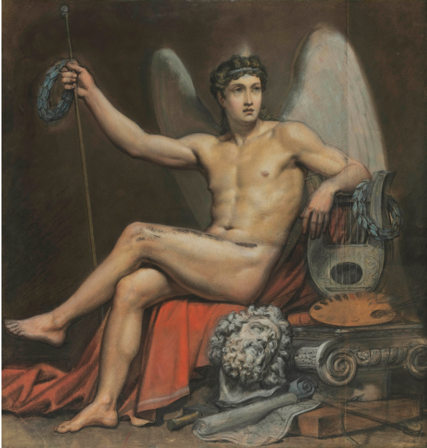 «Гений искусства» (1817—1820). Правообладатель: Государственный Русский музей.