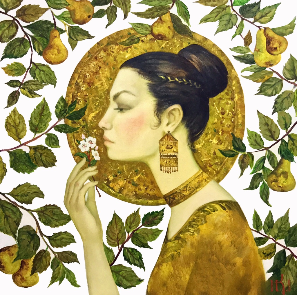 Наталья Климова. «Золотое время» 50х50 см, холст, масло, 2017. Наталья Климова. «Золотое время» 50х50 см, холст,масло, 2017.jpeg