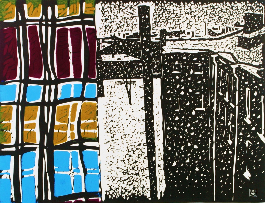 Мокрый снег. 1961. 