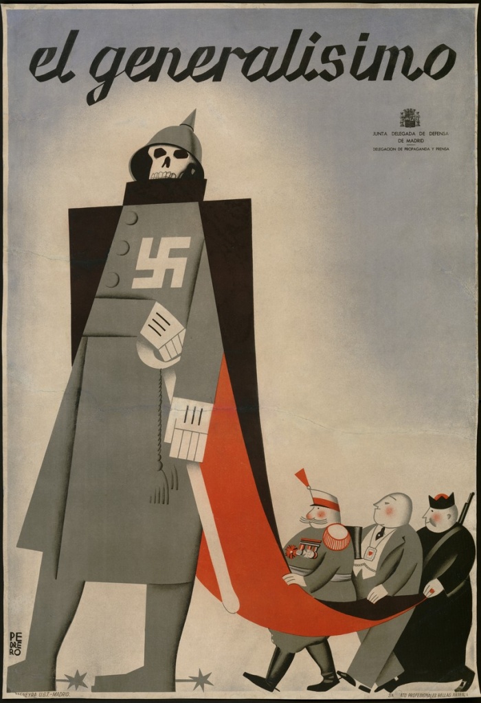 Педреро. Плакат «Генералиссимус» (1930-е).